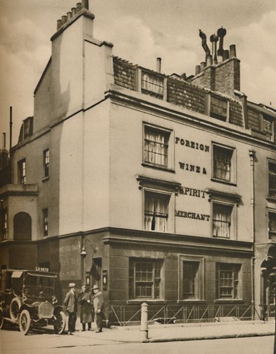 Der laufende Lakai, Ein Bild des alten Mayfair, ca. 1935 von Donald McLeish