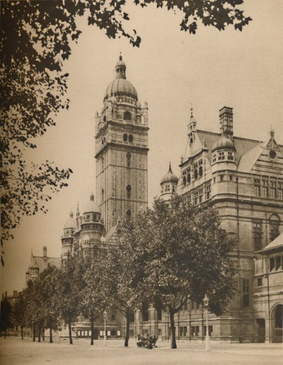 Wo die Universität London Quartiere mit dem Imperial Institute teilt, ca. 1935 von Donald McLeish