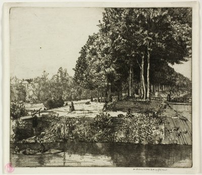 Kanal bei Charenton von Donald Shaw MacLaughlan
