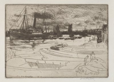 Abendlicht von Donald Shaw MacLaughlan