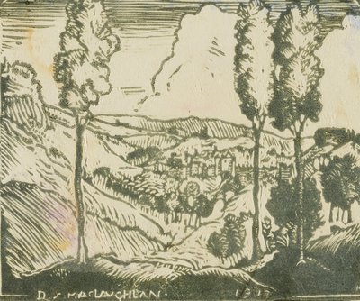 Landschaft von Donald Shaw MacLaughlan