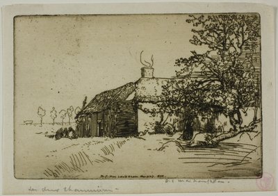 Die zwei Hütten von Donald Shaw MacLaughlan