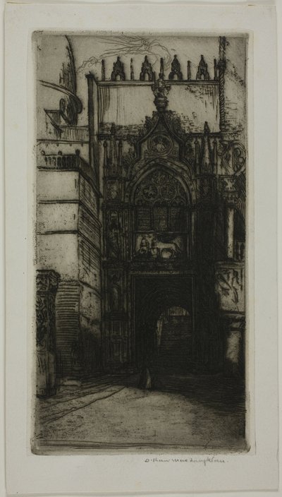 Portal des Dogenpalastes, Venedig von Donald Shaw MacLaughlan