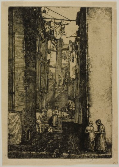 Ruelle du Pêcheur von Donald Shaw MacLaughlan