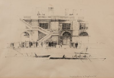 Regatta auf dem Po von Donatella Merlo