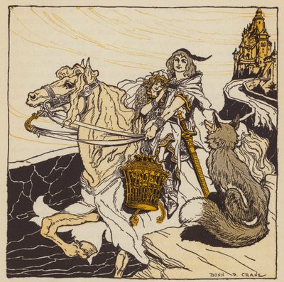 Der goldene Vogel, deutsches Märchen von Donn P. Crane