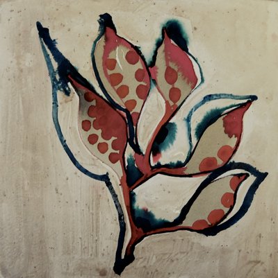 Abstrakte Samenkapseln von Doris Schmitz