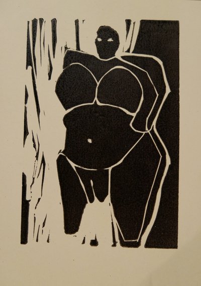 Kühne Sinnliche Figur von Doris Schmitz