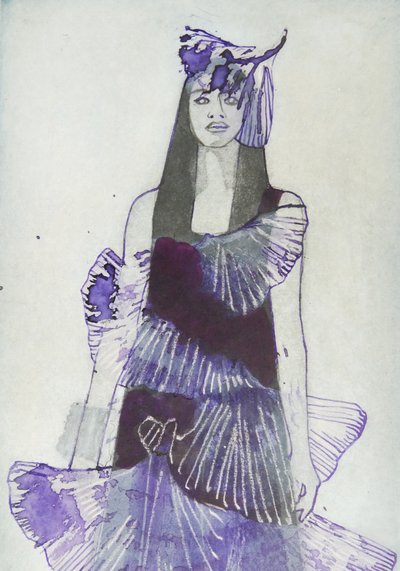 Schicke Lila Mode von Doris Schmitz