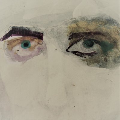 Träumerisches Abstraktes Porträt von Doris Schmitz