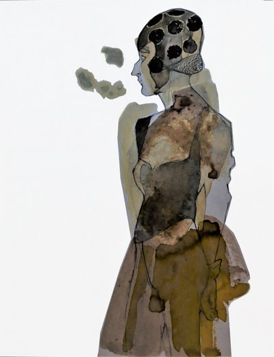 Elegantes Frauenprofil von Doris Schmitz
