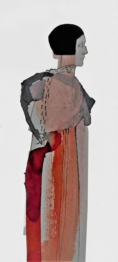 Elegantes Frauenprofil von Doris Schmitz
