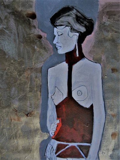 Nachdenkliche moderne Frau von Doris Schmitz