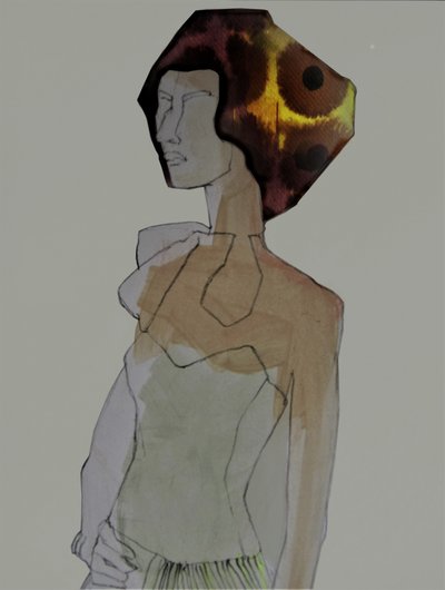 Stilvolles Frauenprofil von Doris Schmitz