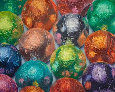 Viele Pralinen, 2022 von Douglas Newton