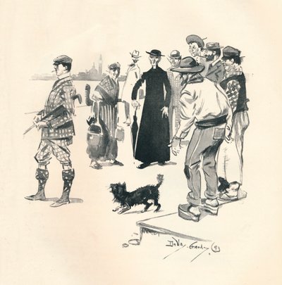 Knickerbockers in Venedig, 1893-1894 von Dudley Hardy
