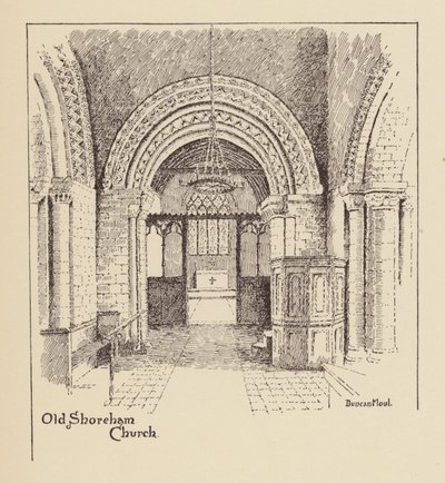 Sussex: Alte Shoreham Kirche von Duncan Moul