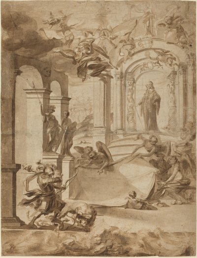 Allegorie zu Ehren eines Gentlemans von Dutch 17th Century