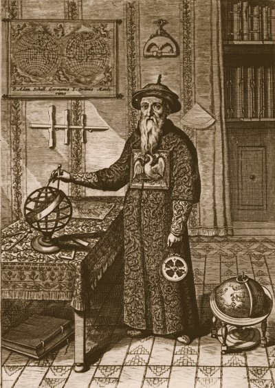 Johann Adam Schall von Bell, aus China Illustrata von Athanasius Kircher, 1667 von Dutch School