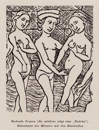 Frauen beim Baden von Dutch School