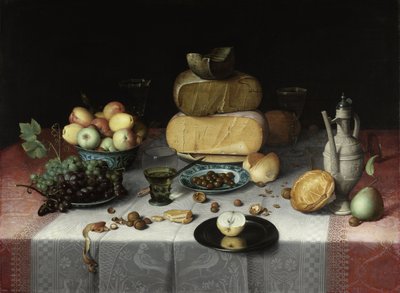 Stillleben mit Käse, ca. 1615 von Dyck