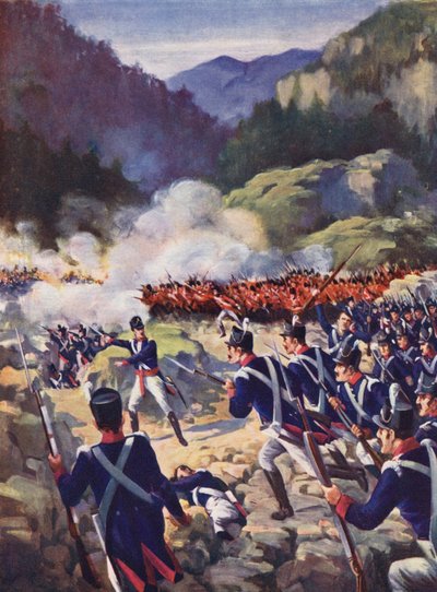 Die Schlacht von Busaco von E. A. Dyer
