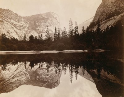 Mirror Lake, Tal des Yosemite, 1872 von Eadweard Muybridge