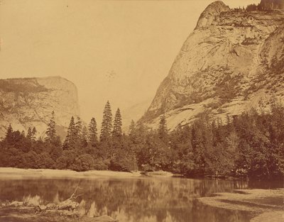 Der alte Piute. Tal des Yosemite von Eadweard J. Muybridge