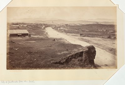 Stadt Guatemala von Süden von Eadweard Muybridge