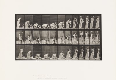 Tafel 214. Kind (70) vom Boden heben, sich umdrehen von Eadweard Muybridge