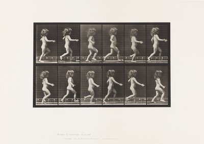 Kind, rennend von Eadweard Muybridge