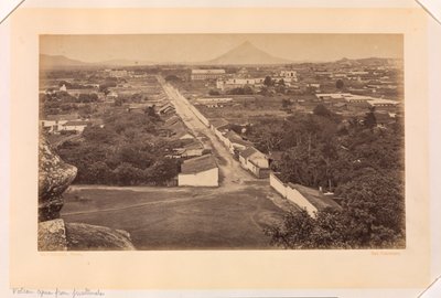 Vulkan Agua aus Guatemala von Eadweard Muybridge