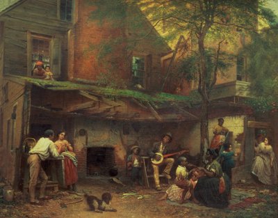 Altes Kentucky-Heimleben im Süden, 1859 von Eastman Johnson