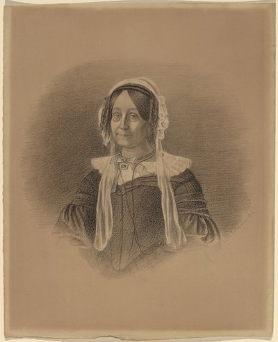 Porträt einer alten Frau von Eastman Johnson