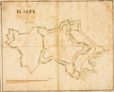 Grundriss über Blakier von Eckleff