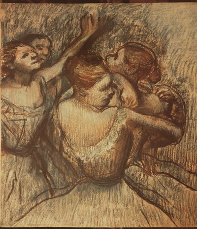 Grüne Tänzerinnen von Edgar Degas
