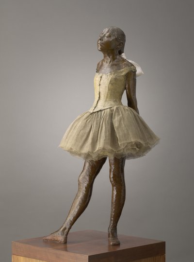 Kleine Tänzerin im Alter von Vierzehn, modelliert 1879-81, gegossen 1919-21 von Edgar Degas