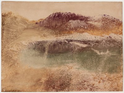 Paysage Roux, ca. 1890 von Edgar Degas