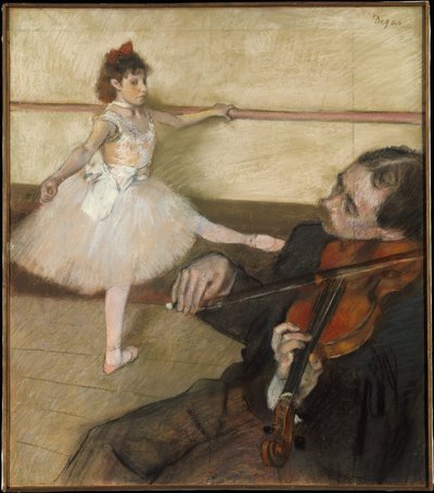 Die Tanzstunde von Edgar Degas