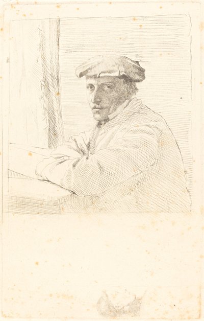 Der Graveur Joseph Tourny von Edgar Degas