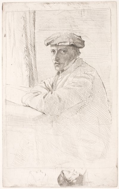 Der Kupferstecher Joseph Tourny von Edgar Degas