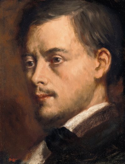 Männerkopf von Edgar Degas