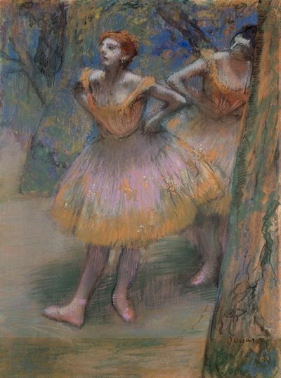 Zwei Tänzer von Edgar Degas