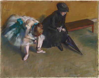 Das Warten von Edgar Degas