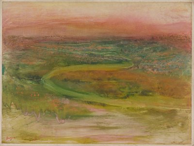 Sich windender Fluss von Edgar Degas