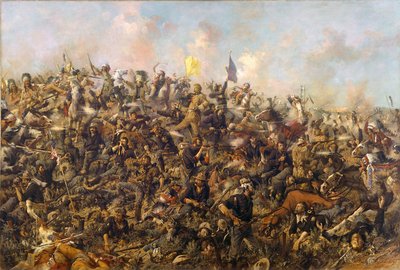 Custers letzter Stand von Edgar Samuel Paxson, 1899 von Edgar Samuel Paxson