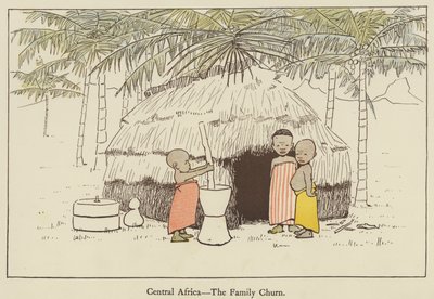 Zentralafrika, die Familienbutterei von Edith Farmiloe