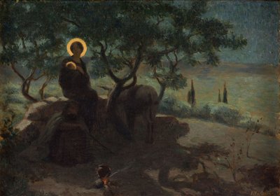 Flucht nach Ägypten, ca. 1915 von Edmond (1861 1943) Tapissier