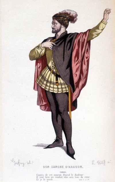 Die Figur des Carlos in der Komödie Don Sanche d
