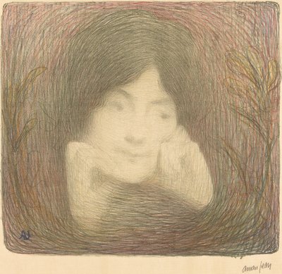 Mlle Moreno de la Comédie-Française von Edmond François Aman Jean